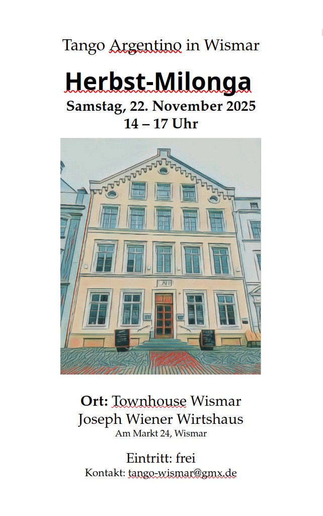 Herbst - Milonga in Wismar