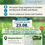 Open Air Milonga in Oranienburg