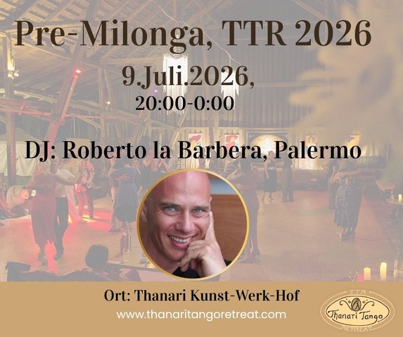 Pre-Milonga - Thanari TAngo Retreat 2026